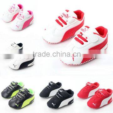 Wholesale soft baby boy shoes handmade infants sports baby shoes simple kids frewalk shoes