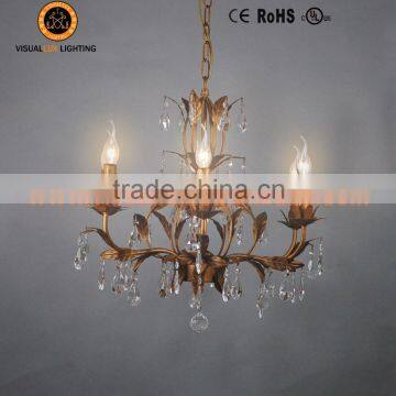 Vintage Traditional Chandelier Light IC4061-6B Chandelier Lighting Ceiling Lamp Crystal Lighting