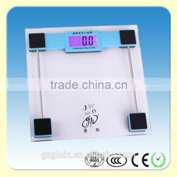 Waterproof weighing scale bathroom scale load cell body fat adult electronic scale
