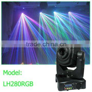 Moving head laser, RGB laser light, laser light projector-LH280RGB