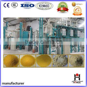 100MTD maize flour mill machine
