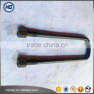 35CrMo Steel Black Finishing Custom Sizes 22m Hook U-Bolt for Steyr Rear-Axle
