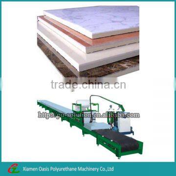 Polyurethane decorative wall panel making machine/PU decorative insulation wall board production line.