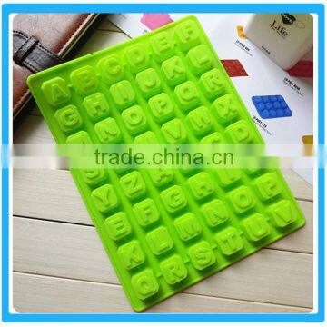 48 Cubes Silicone Cake Molds Alphabet Cake Baking Tools Cake Fondant Tray