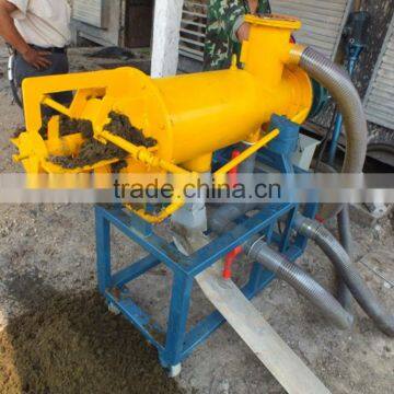 screw press chicken cow dung pig manure dewater machine