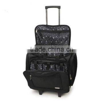 Retractable handle trolley travel bag