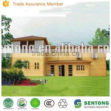 Big prefabricated wooden house