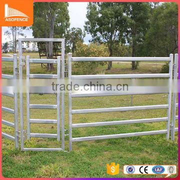 Powder Coated galvanized cattle panels with 6 oval bars