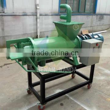 Industrial spiral fece extrusion and dewater machine