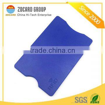 Custom ABS Plastic RFID Blocking Card Sleeve