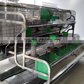 Automatic Feeding 304 Stainless Steel Rabbit Cage