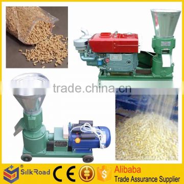 Large stock flat die pellet machine