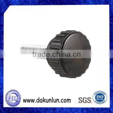 Round Knurled Thumb Screw Black Knob Thumb Screw photo-2