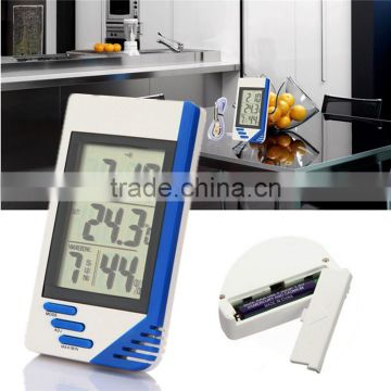 New Indoor Outdoor LCD Digital Temperature Humidity Meter Thermometer Hygrometer