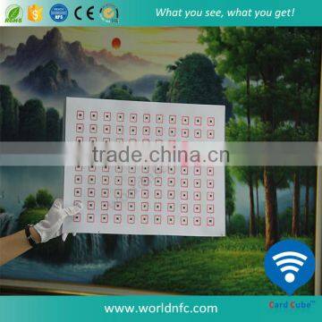 Raw Material Transparent RFID Smart Card Inlay With Layout 3*8 photo-2