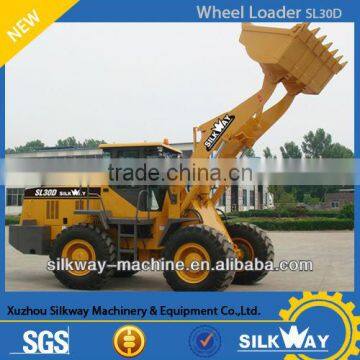 3 ton Small Wheel Loader Best Price 1.7m3 Bucket capacity