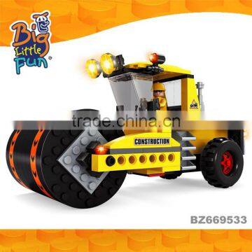 Intelligent toy mini engineering truck building blocks for boys intelligent ausini toys for kids