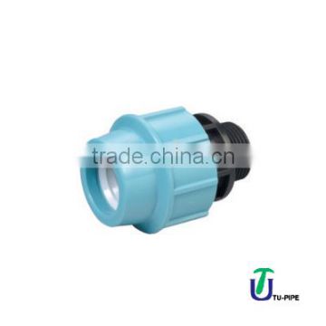 PP Male adaptor DIN 8076 / ISO 14236 (Italian Style)