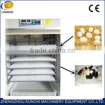 High hatching rate and automatic bird egg incubator with good price