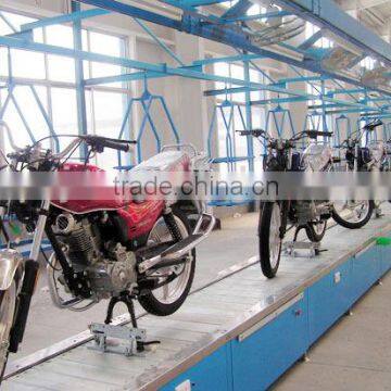 Motorcycle assembly line