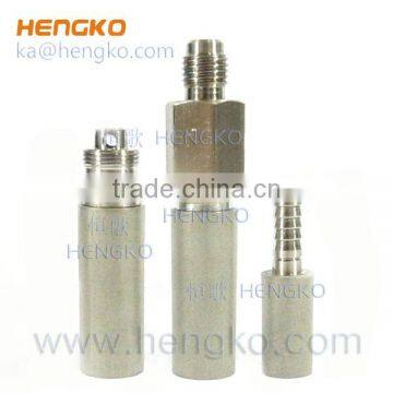 316l stainless steel sintered air stone microporous gas sparger