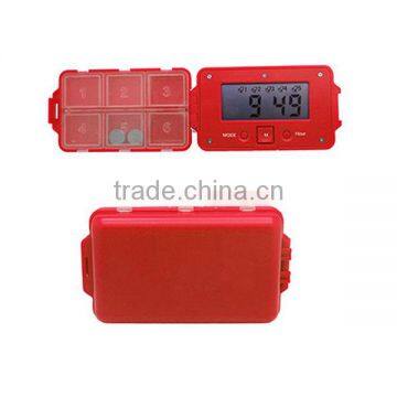 Portable 5 Group Pill Box With Alarm Timer photo-5