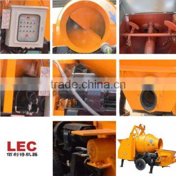 LCMP30 Construction Trailer Mobile Concrete Mixer With Pump photo-5