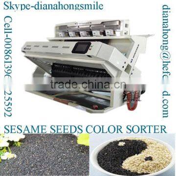 Sesame seeds color sorting machine, sesame seeds processing machine