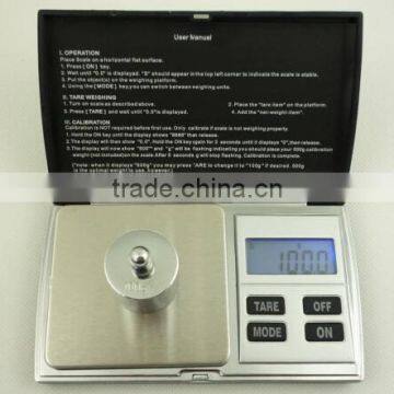 hot selling digital pocket scale with LCD backlight