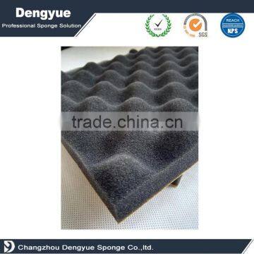 Best Price Worldwide Soundproofed Canopy Fireproof Wave Shape Acoustic Foam photo-5