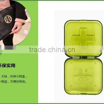 Promotion 4 Days Cross Pill Box/PP Plastic Pill Box/Medical Capsule Holder photo-2