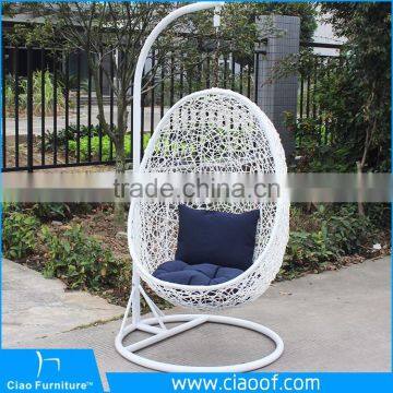 Garden Polyester Rattan Outdoor Swing Chair photo-4