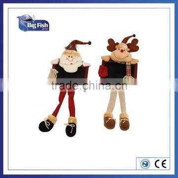 22'' SANTA AND REINDEER WITH BLACKBOAD