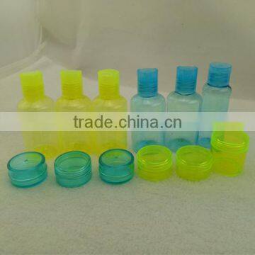 7pcs Cheap Color Plastic Travel Bottle Set Travel Bottle Kit Bottle Container photo-2