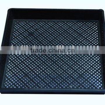 Plastic gardening seed tray (size: 42.5x42.5x5.7cm)