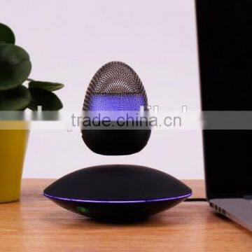 Cool Wireless Bluetooth MP3 Magnetic Suspension Speaker with Color Conversion Stereo Sound Music For USB Charging