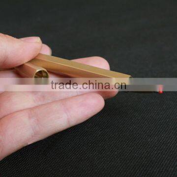 Novel Design Brass Copper Material Signature Pen, Creative Gift Hexagonal Metal Pen photo-5