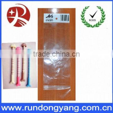 pvc opp bag header