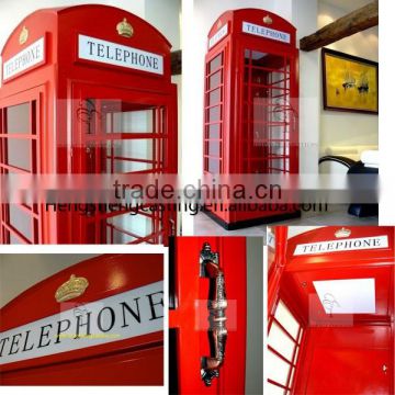 Hot Sale Steel Telephone Booth London Telephone Booth Telephone Booth