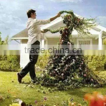 Fake Grass Animal Manufacture High Color Fastness UV/water Proof Artificial Grass Topiary photo-2