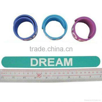 2012 ruler silicone slap bracelets