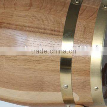 Coffee Wine Metal Tin Wooden Barrel Bucket photo-3