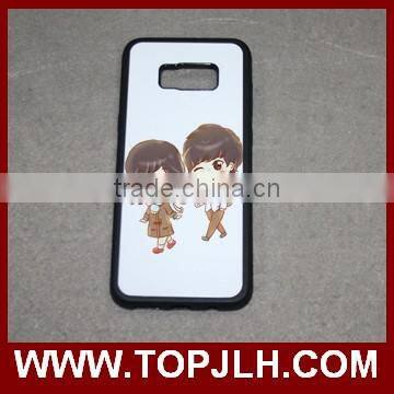 2017 Newest 2D Silicone Case for Samsung S8 Edge photo-3