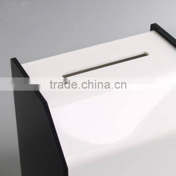 Factory Custom Cheap Black Acrylic Business Card Holder photo-4