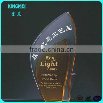 KM-ZP18 2015 Business Iceberg Decorative 3d Laser Crystal Service Award photo-4