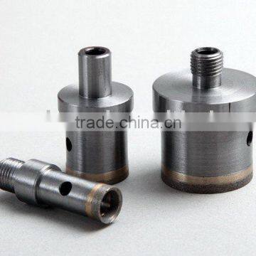 Diamond seashell drill bits
