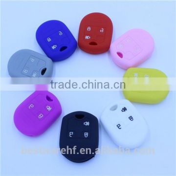 Silicone remote Cover Holder Jacket Remote Key Case Shell for ford 3 buttons