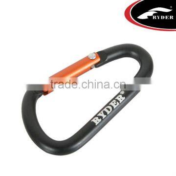 5mm Aluminum Frosting Camping Carabiner Keychain