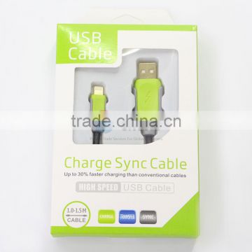 Fashion Design Mobile Phone USB Cable