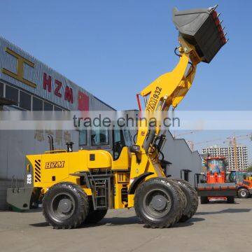 new type HZM 932 Chinese earth moving machinery wheel loader attachments with WEICHAI